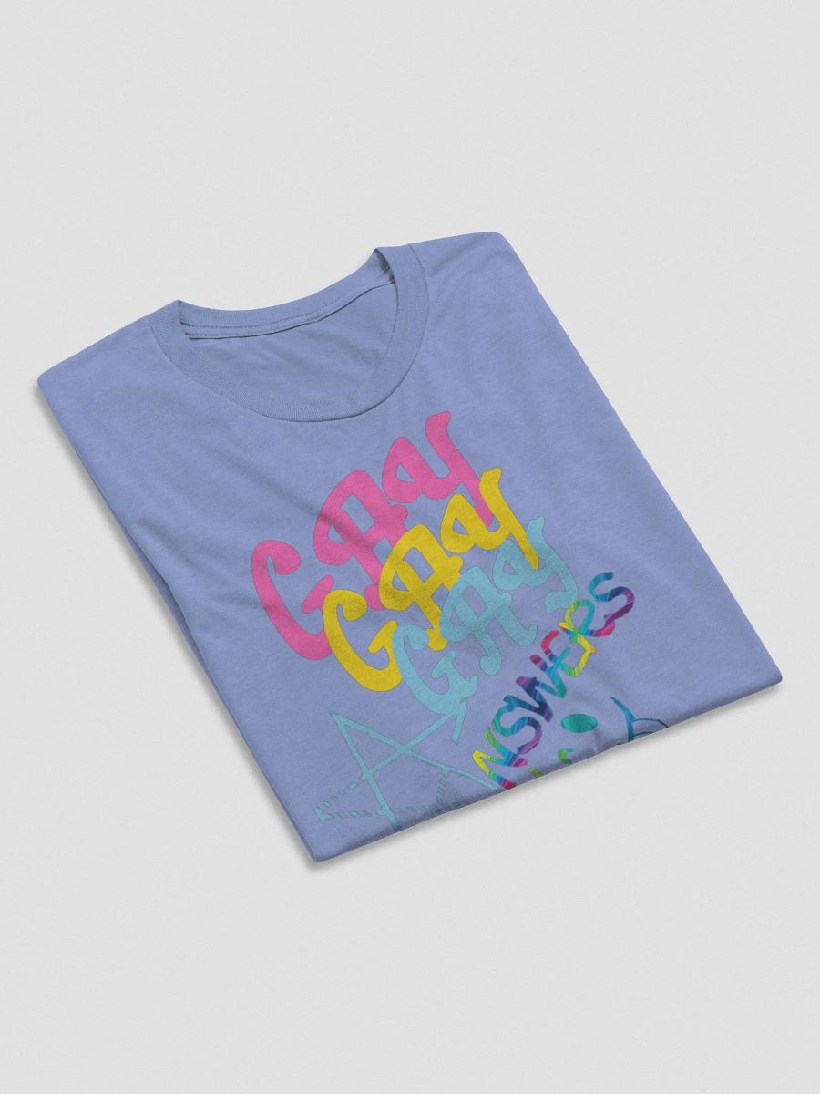 Gay Answers Only Triblend T-shirt product image (34)