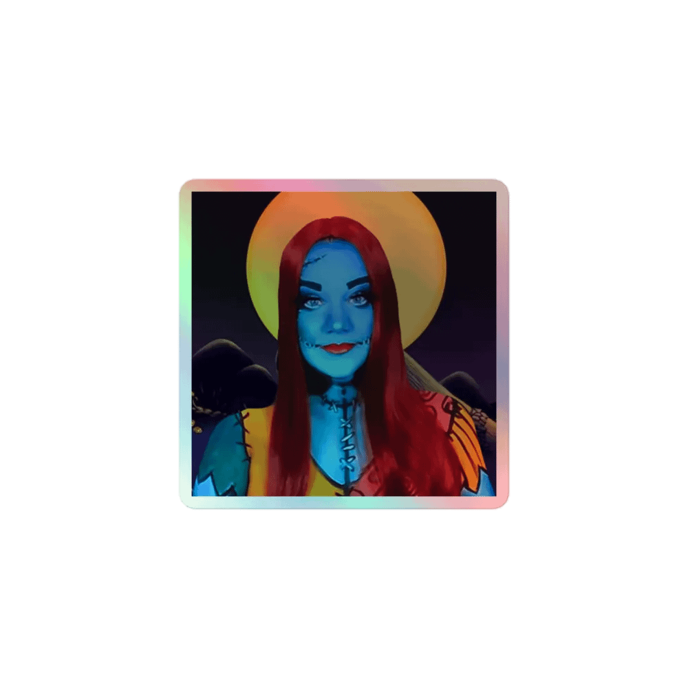 0athy Sally Cosplay Holo Sticker product image (1)
