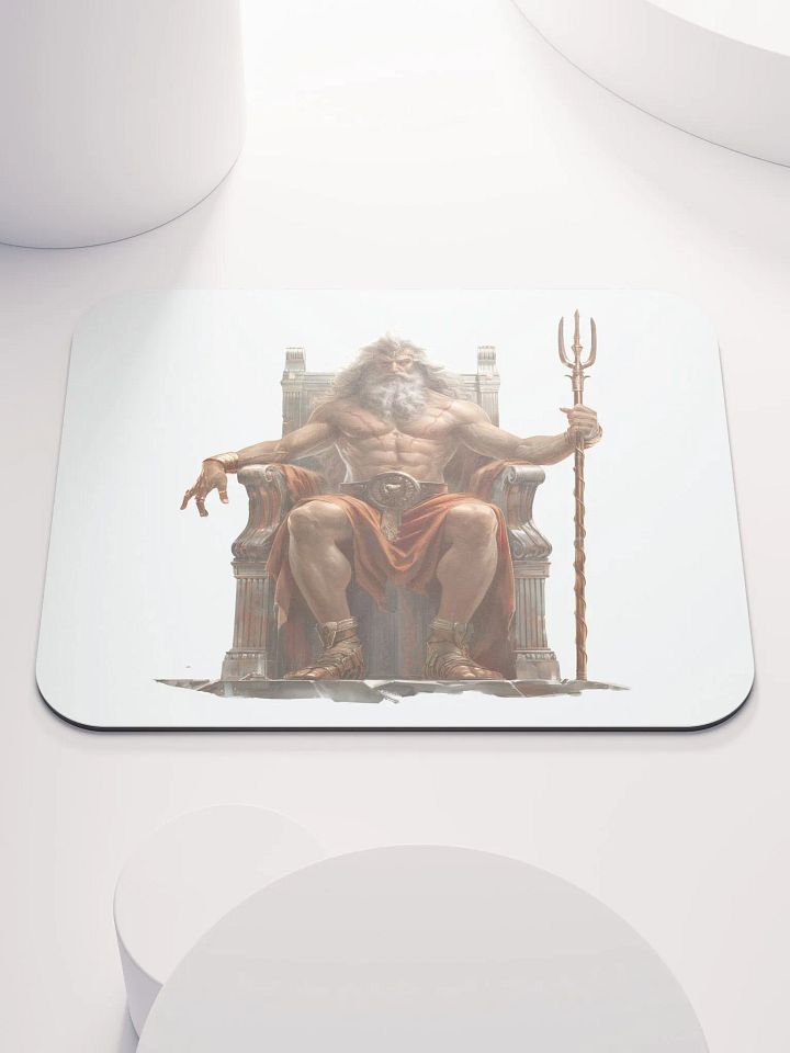 Poseidon - The God of the Oceans Mouse Pad product image (1)