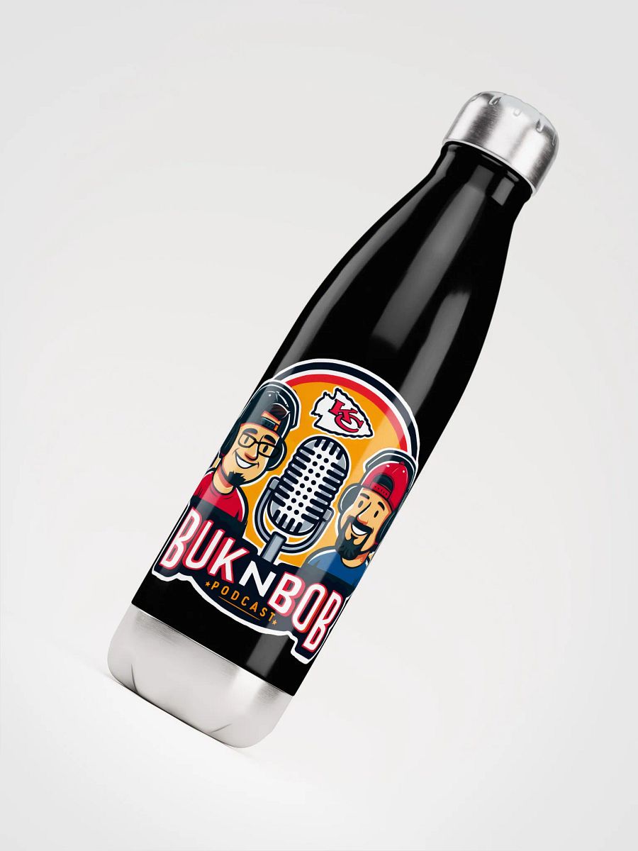 Buk N Bob Podcast Stainless Steel Water Bottle product image (8)