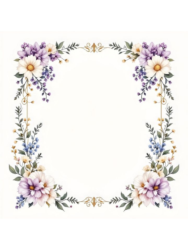 20 Elegant Floral Frames and Borders Clipart Designs, Decorative Frames Set, Floral Illustrations, Soft Pastel Floral Clipart product image (2)