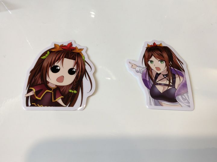 Maple & Smol :O Stickers product image (2)