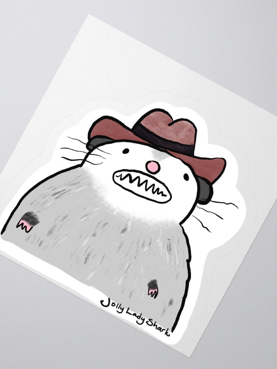 Cowboy Possum Sticker product image (2)