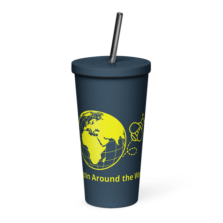 Buzzin' Globetrotter Insulated Tumbler product image (1)