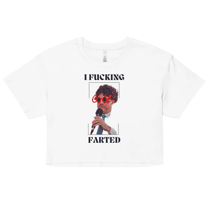 I F****** Farted Crop Top - Light product image (71)