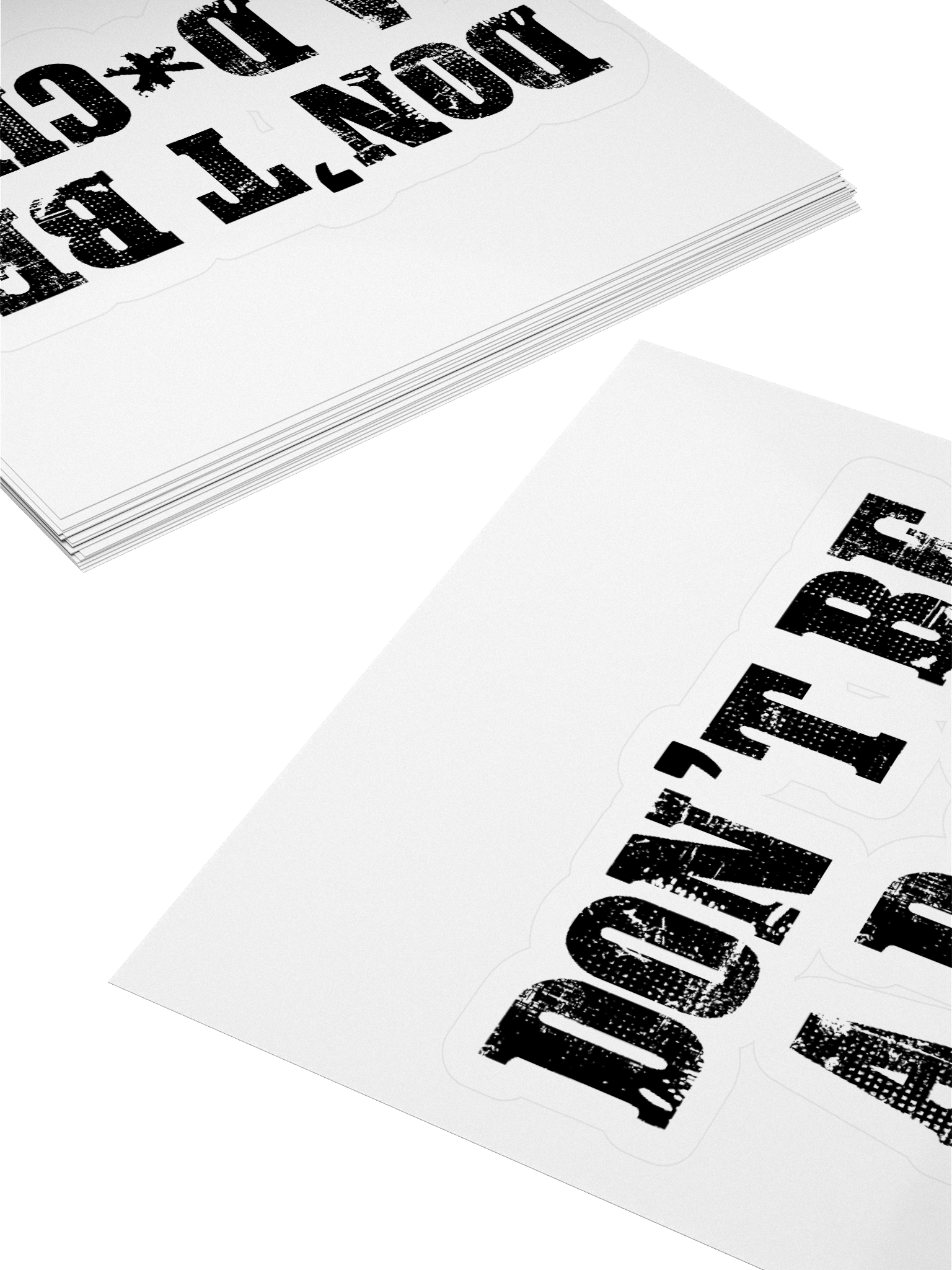 Don't Be A D*ck Sticker product image (11)