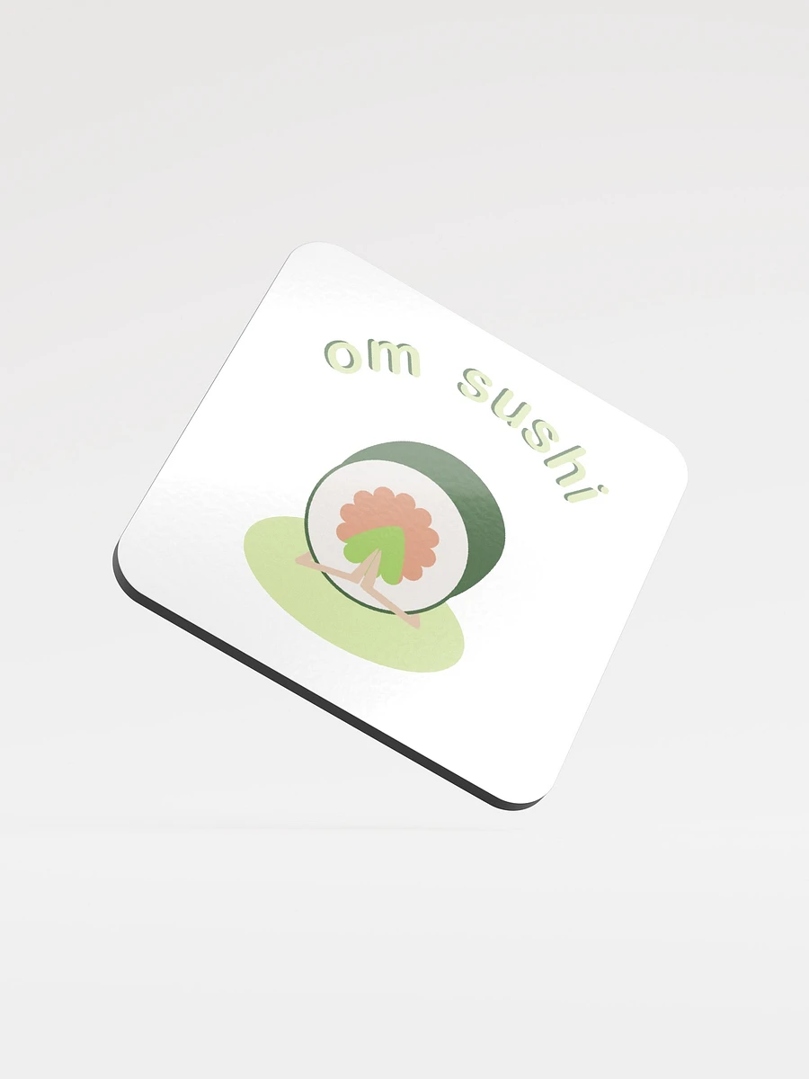 Om Sushi Kawaii Yoga Vibe Coaster product image (1)