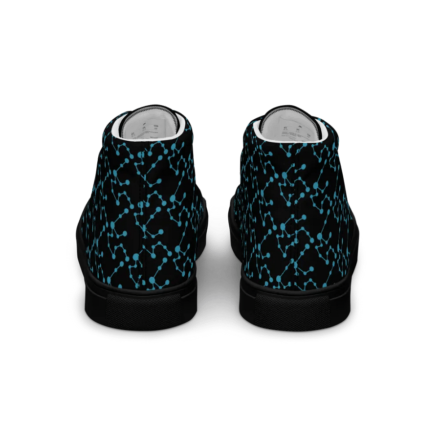 Blue Aquarius Dream Women's High Tops product image (13)