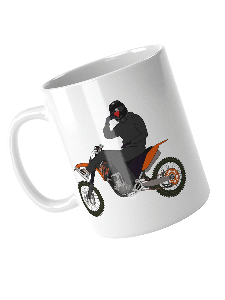 Heart-hand on Bike | Mug product image (1)