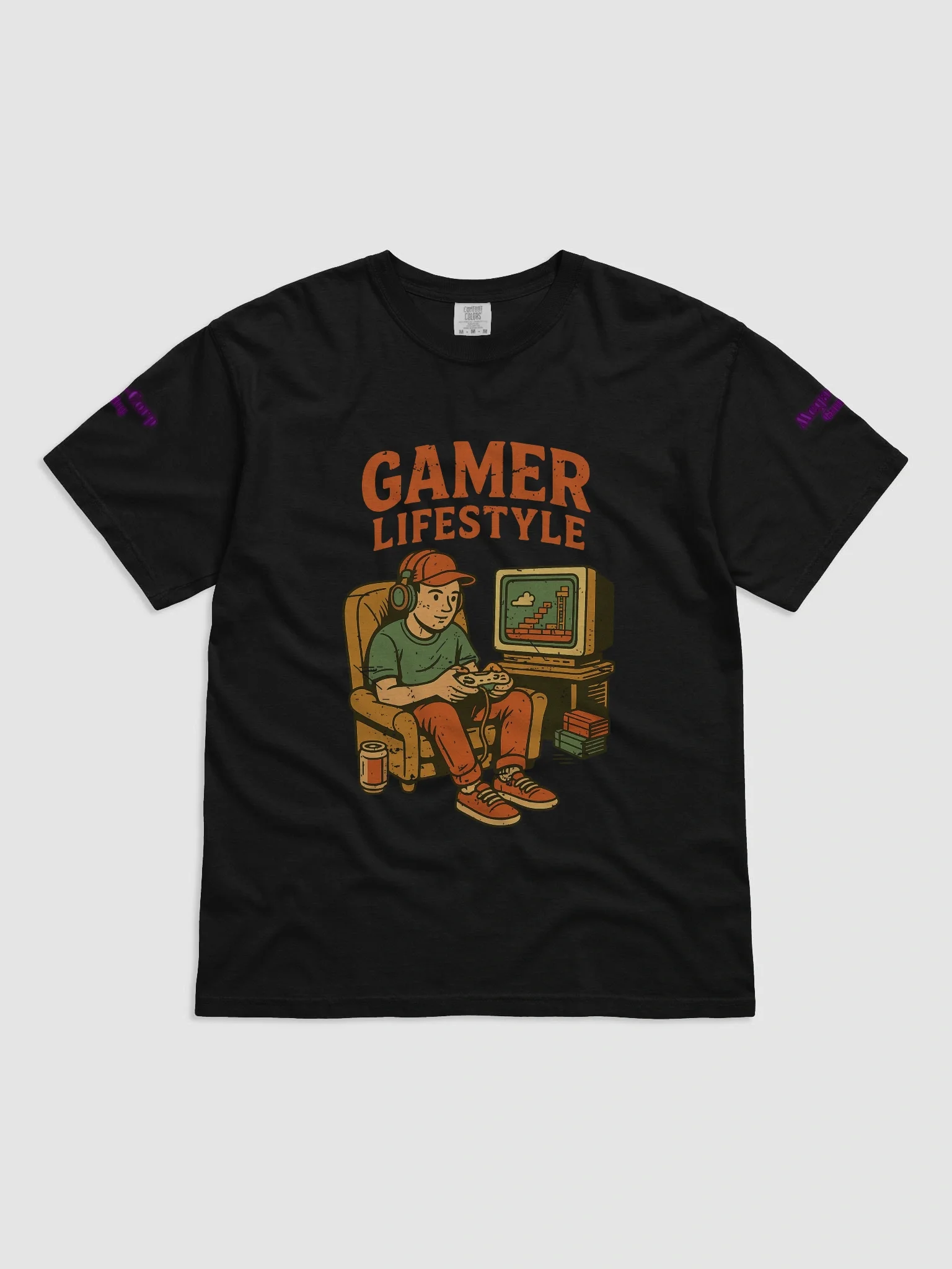 Gamer T-shirt Design product image (1)