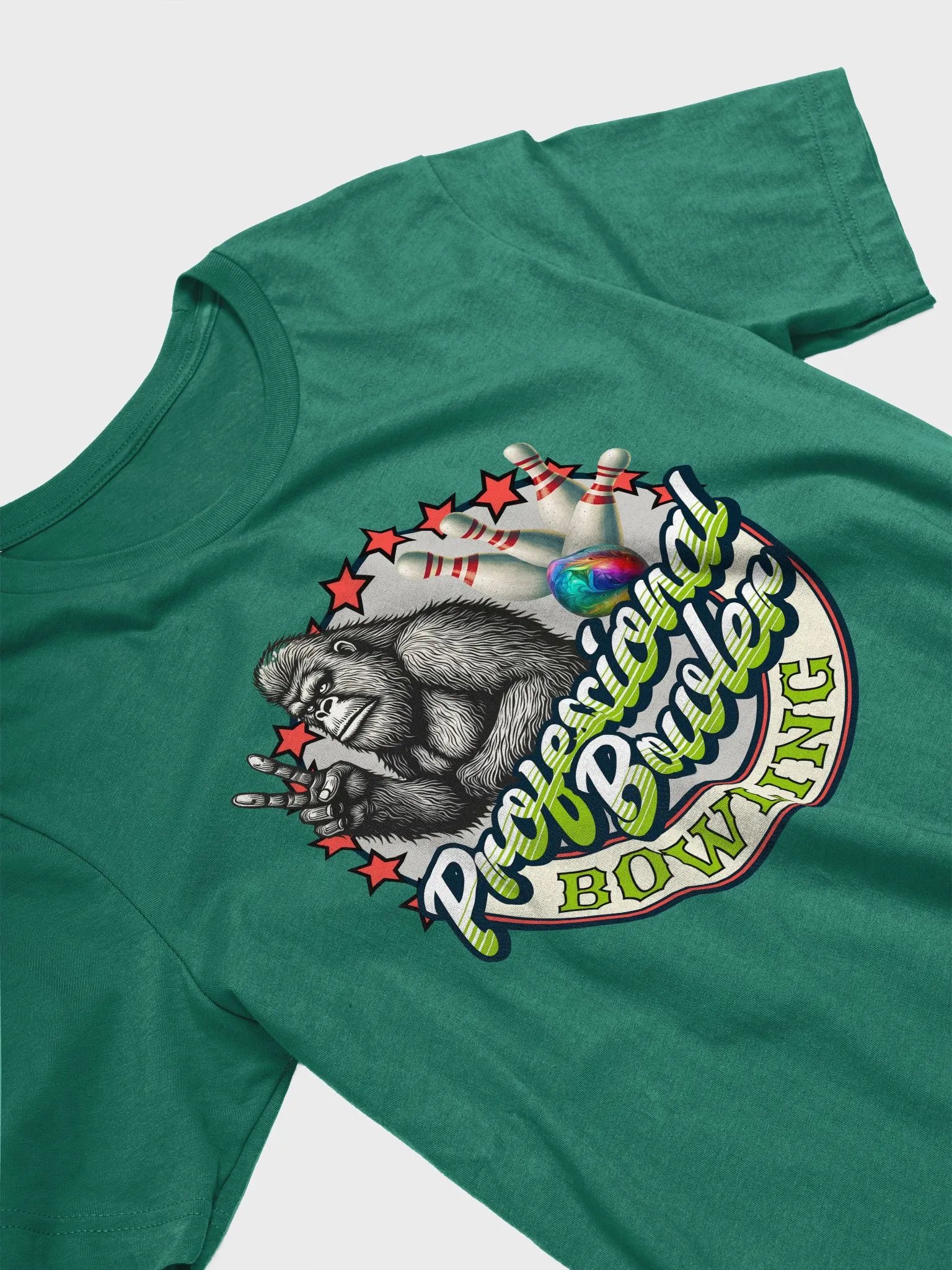 Professional Bowler Sasquatch Bowling Tee product image (2)