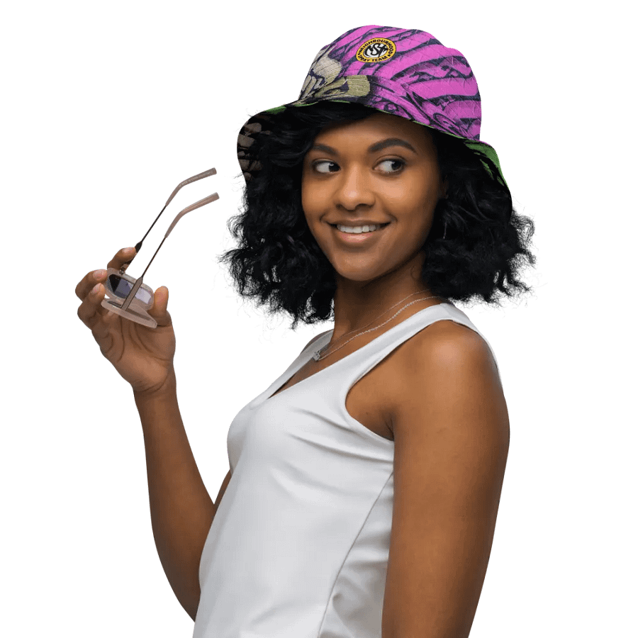 Reversable Calligraphy Bucket hat product image (7)