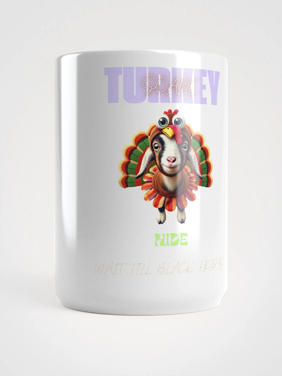 Turkey Escape Ride White Glossy Mug product image (5)