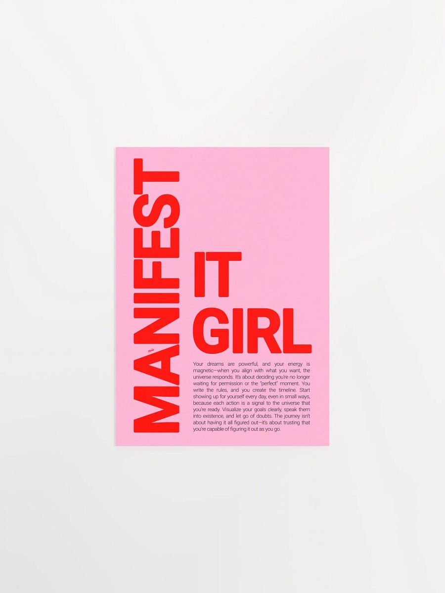 Manifest It Girl Print product image (7)