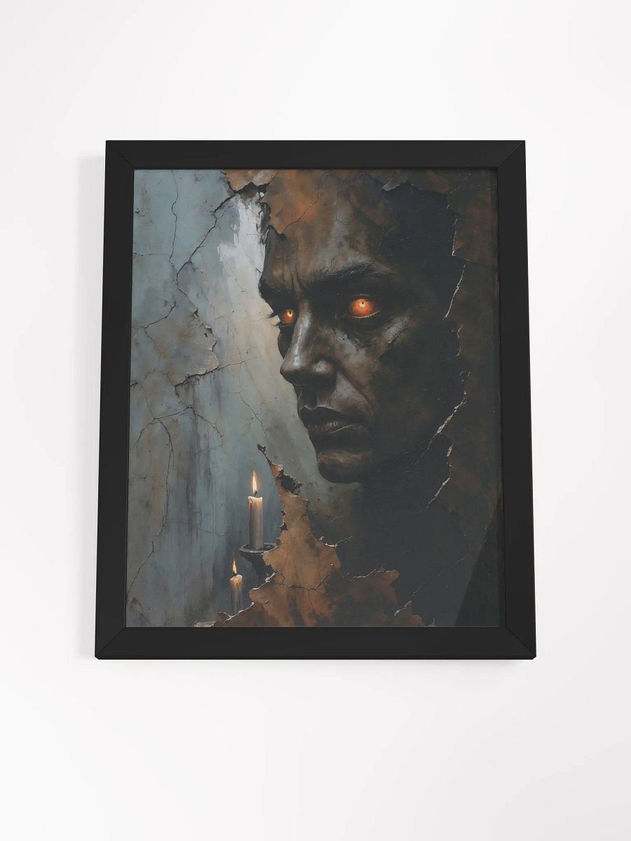 Intense Twilight Eyes Framed Print product image (23)