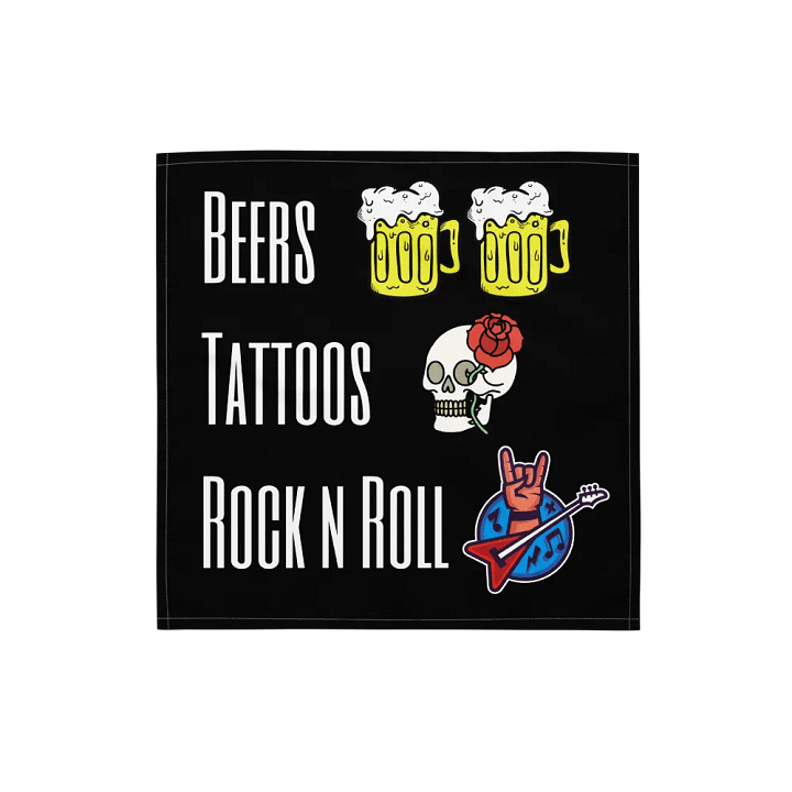 Revelry & Rock All-Over Bandana product image (1)