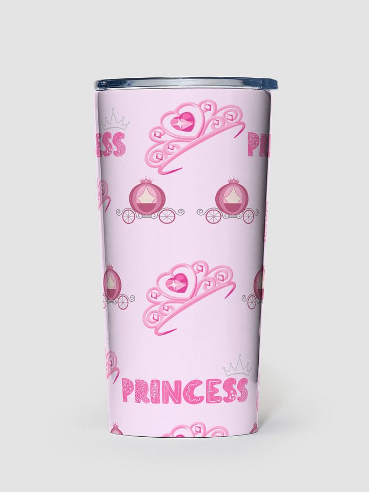 Pink Princess 20oz Stainless Steel Tumbler product image (1)