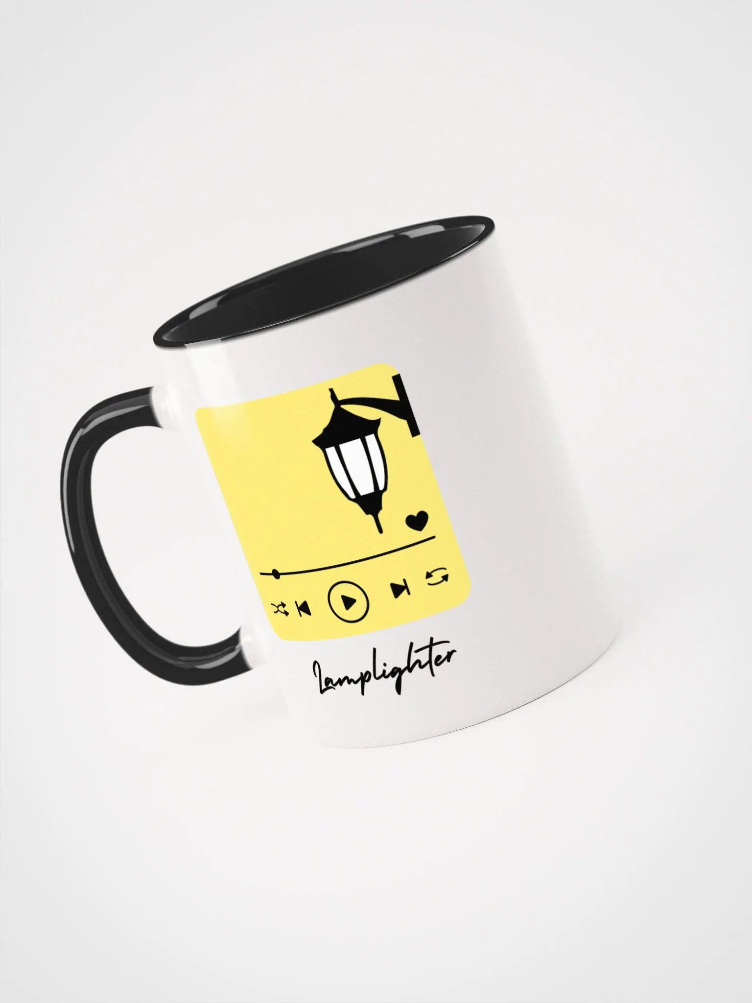 Lamplighter Mug- Black and Yellow product image (1)