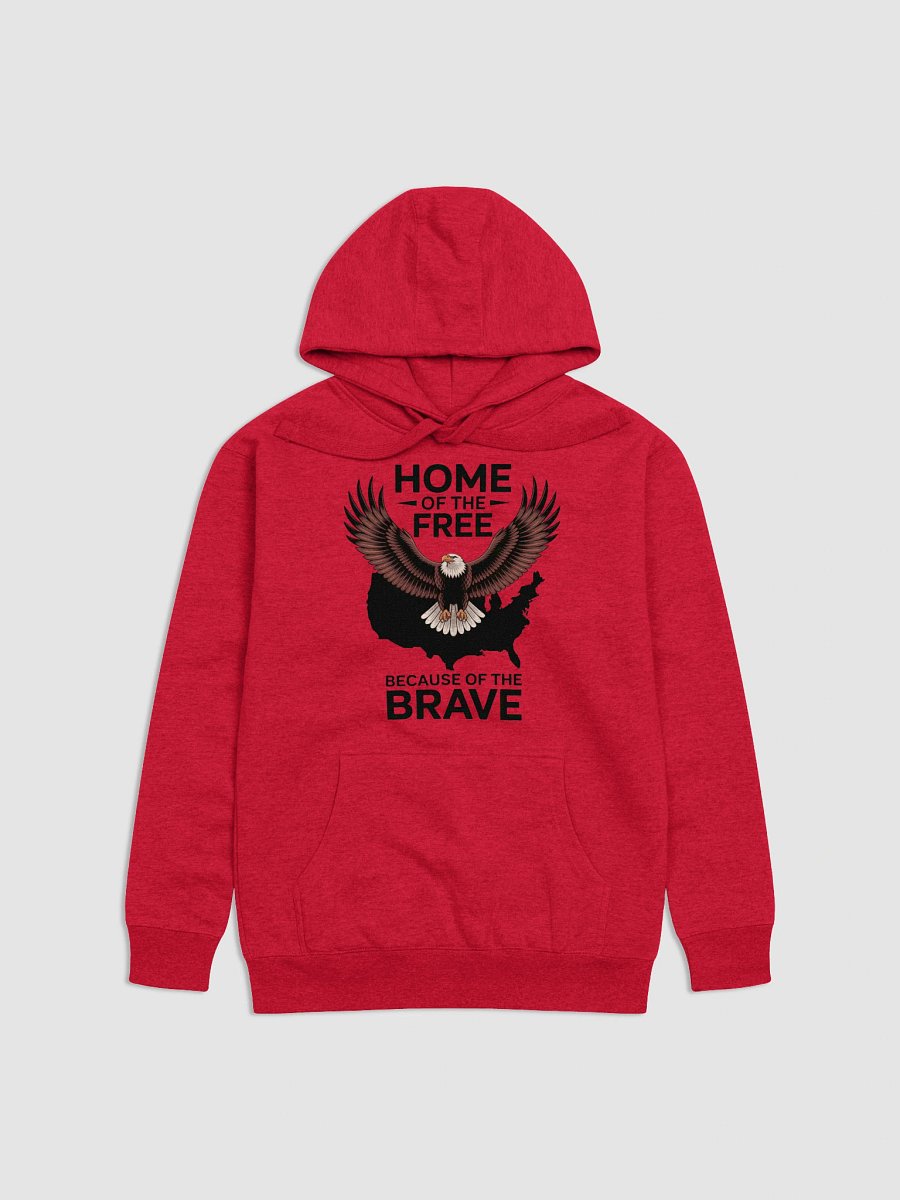 Patriotic Eagle Spread Unisex Hoodie product image (3)