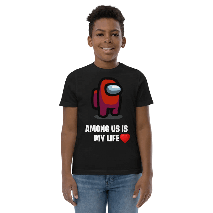 Among Us Is My Life T-Shirt Kids product image (1)