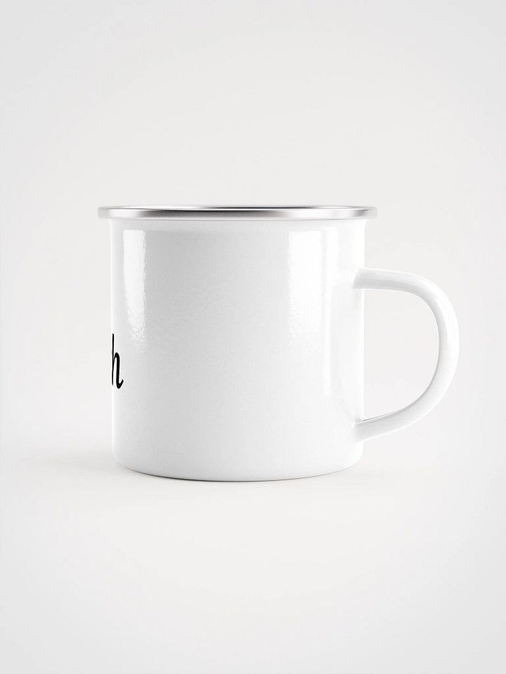 White Zenith Ascent Enamel Mug product image (1)