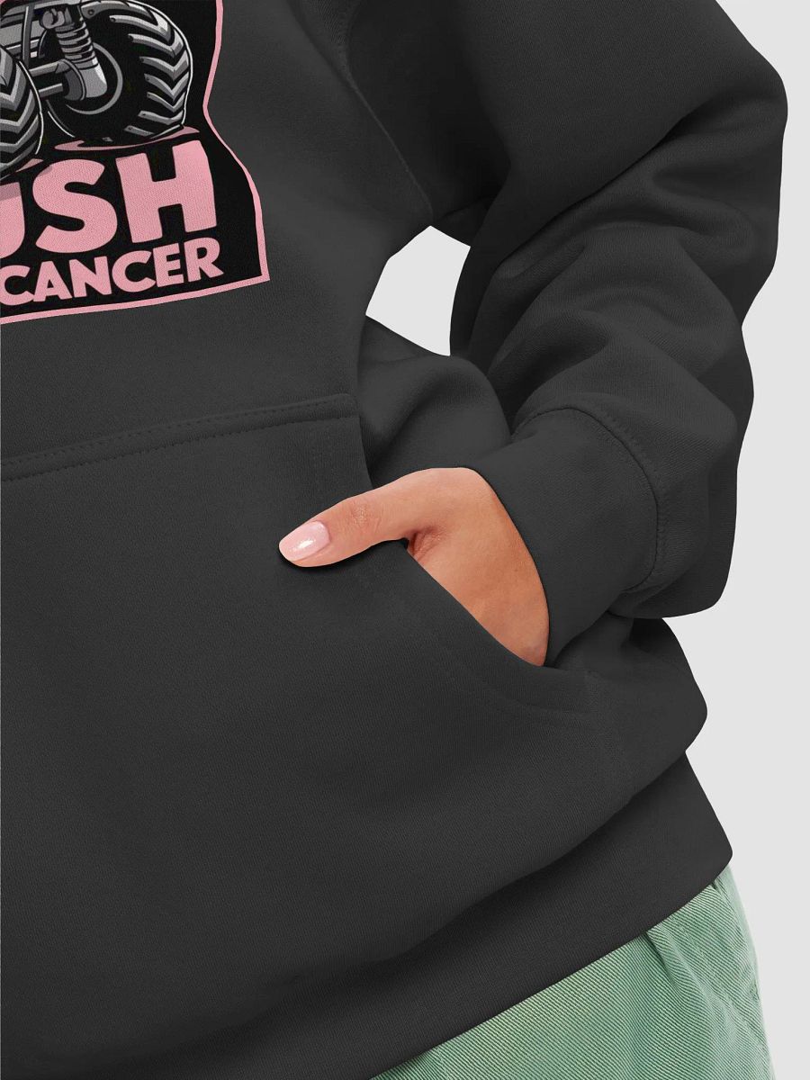 Women "CRUSH BREAST CANCER" premium pullover hoodie product image (8)