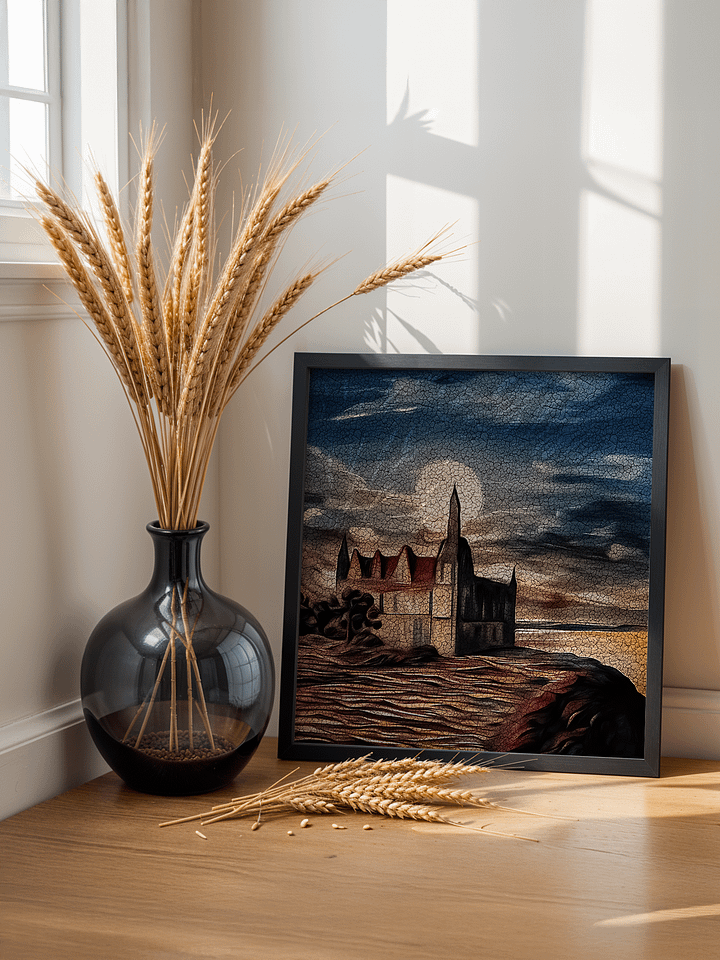 Kronborg castle - Oil painting - Square product image (2)