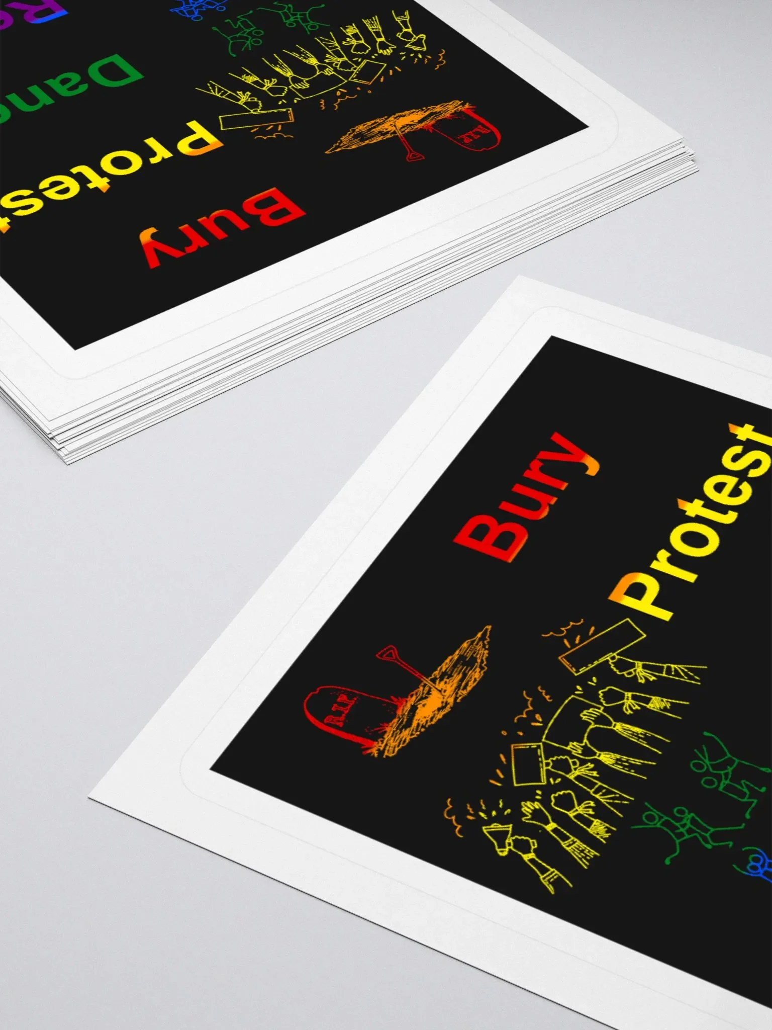 BPDR Sticker (Rainbow) product image (4)