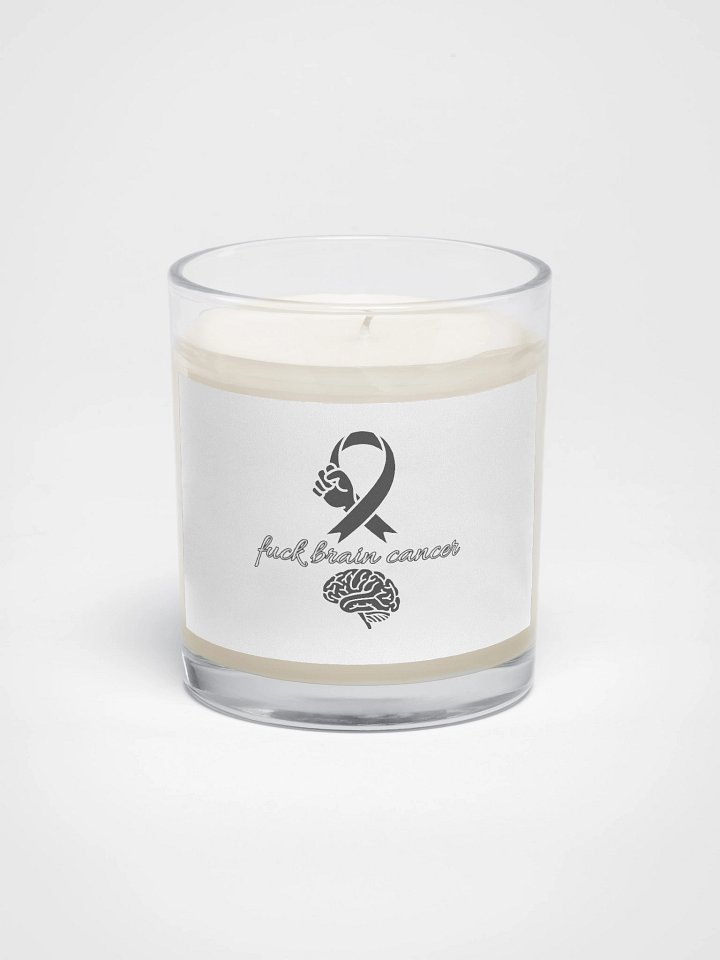 Fuck brain Cancer candle product image (1)