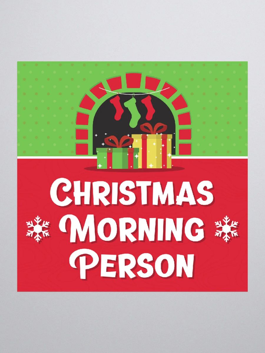 Christmas Morning Sticker product image (1)
