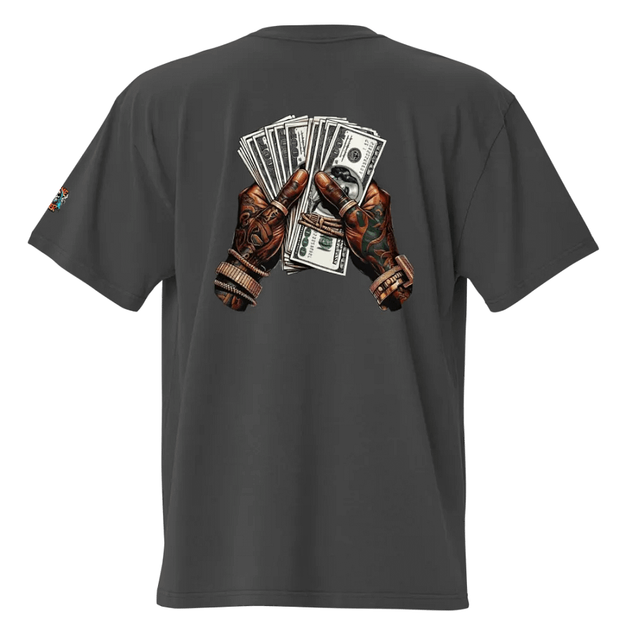 Game Over Skull Street Art Oversized Tee product image (13)