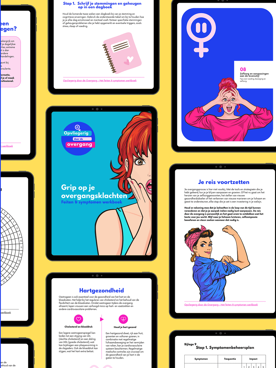 Grip op je overgangshormonen - Het Feiten & Symptomen Werkboek product image (4)