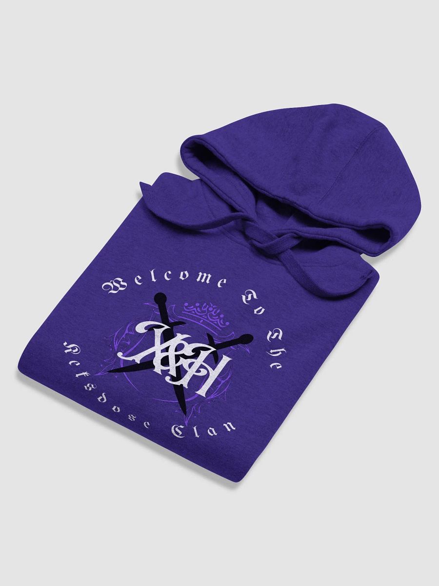 'Welcome To The Keksdose Clan' Unisex Hoodie - Purple product image (5)