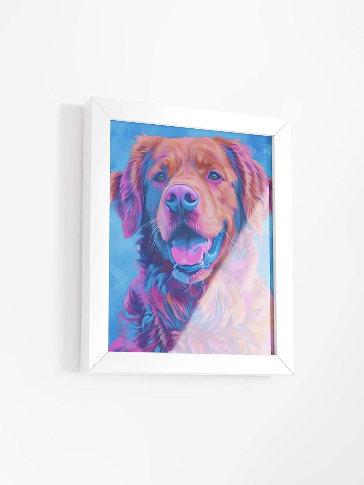 Vibrant Retriever Art Print product image (2)