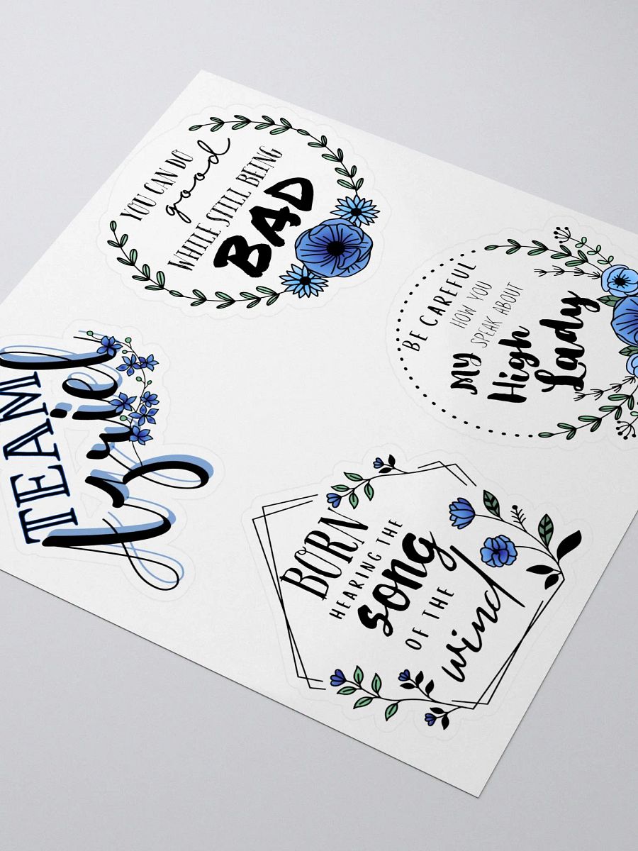 Team Azriel Sticker Bundle product image (3)