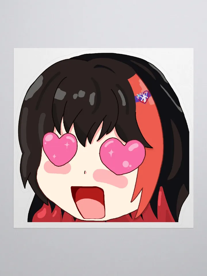 Heart eyes Sticker product image (1)