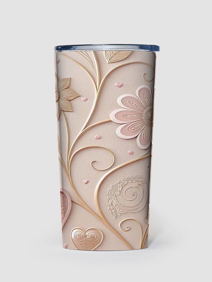 Cherished Blooms 20oz Stainless Steel Tumbler product image (1)