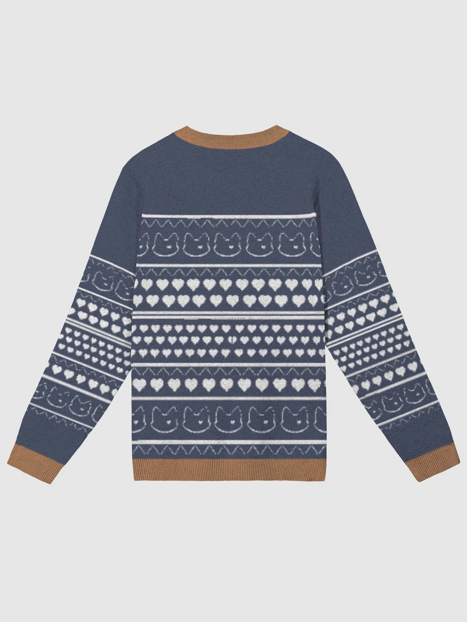 Mellow Knitted Sweater (Navy Blue) product image (2)