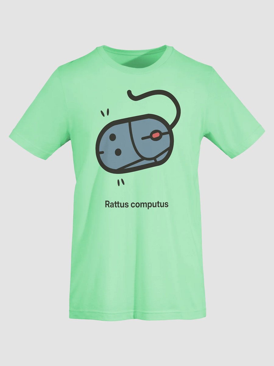 Computer Rat Big Artwork Simple Tee product image (48)