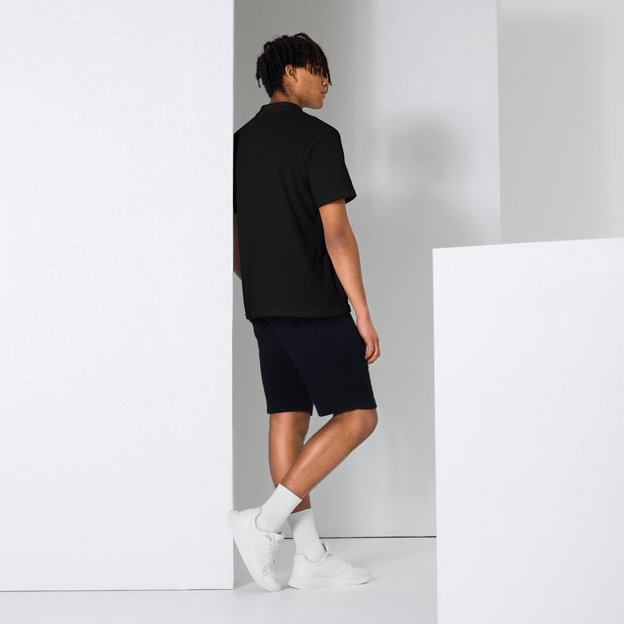 Black Gildan Unisex Pique Polo Shirt product image (5)