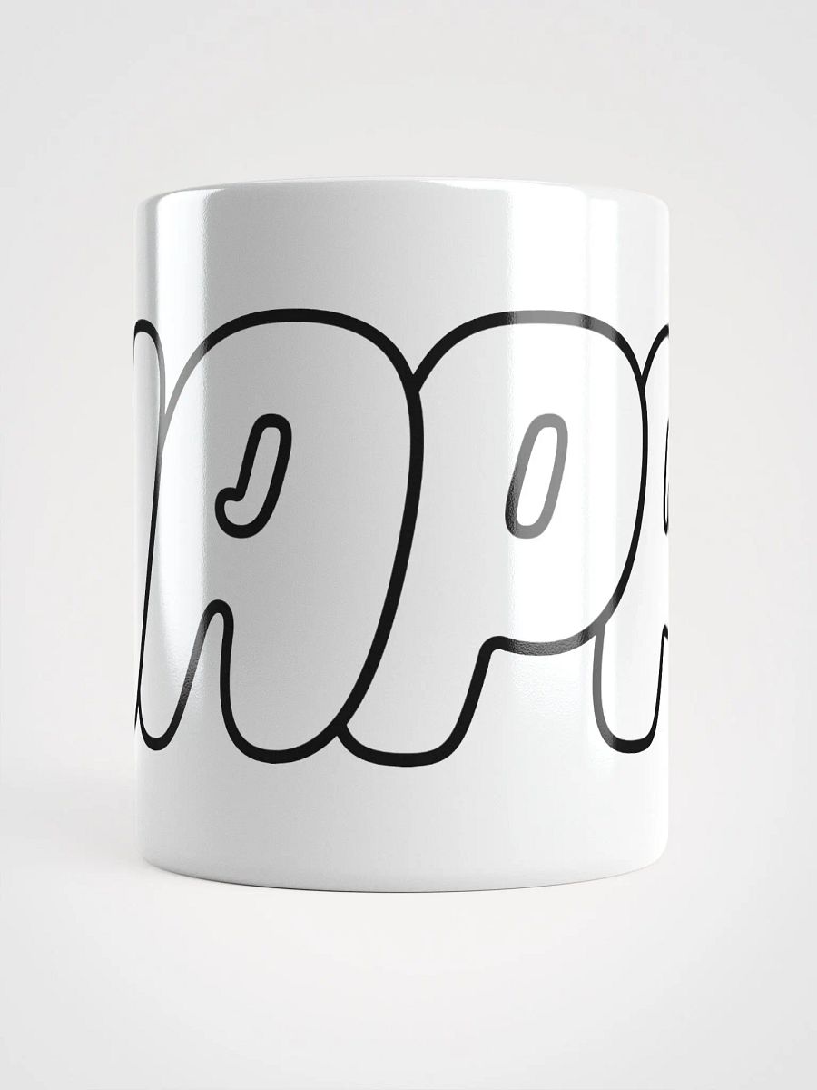HAPPY White Glossy Mug product image (5)