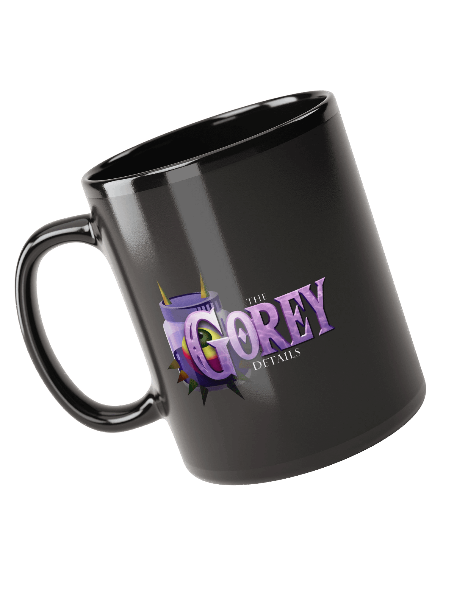 You’ve met with a terrible fate, haven’t you? - Black Glossy Mug product image (5)