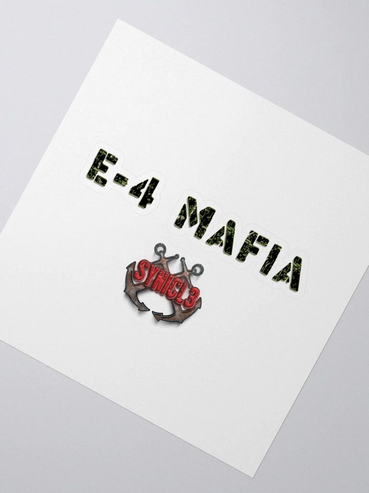 E-4 Mafia Revamp Stickers product image (6)