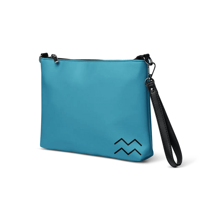 Aquarius Teal All-Over Crossbody Bag product image (3)