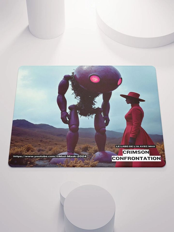 Mouse Pad Gaming Crimson Confrontation product image (1)