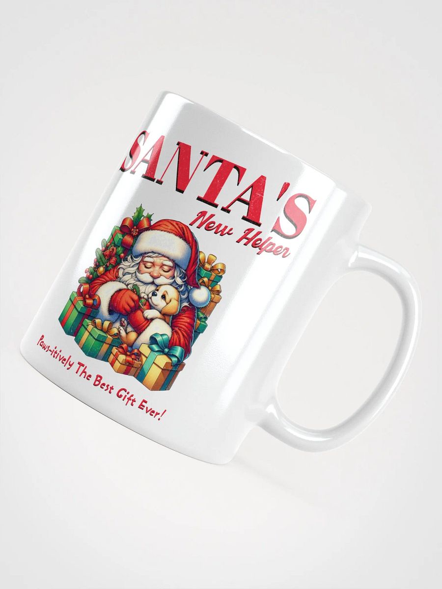 Santa's New Helper - Dog Lovers White Mug product image (10)