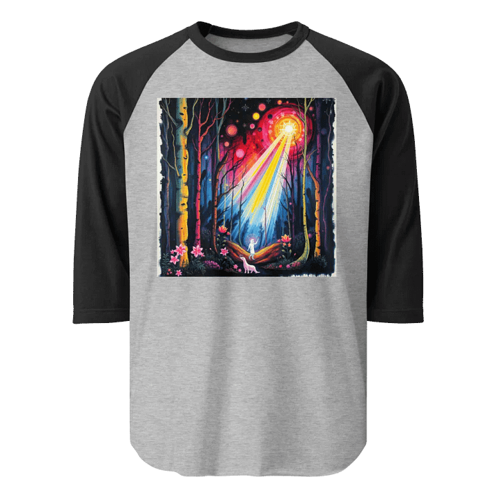 Celestial Forest Night ¾ Sleeve Tee product image (1)