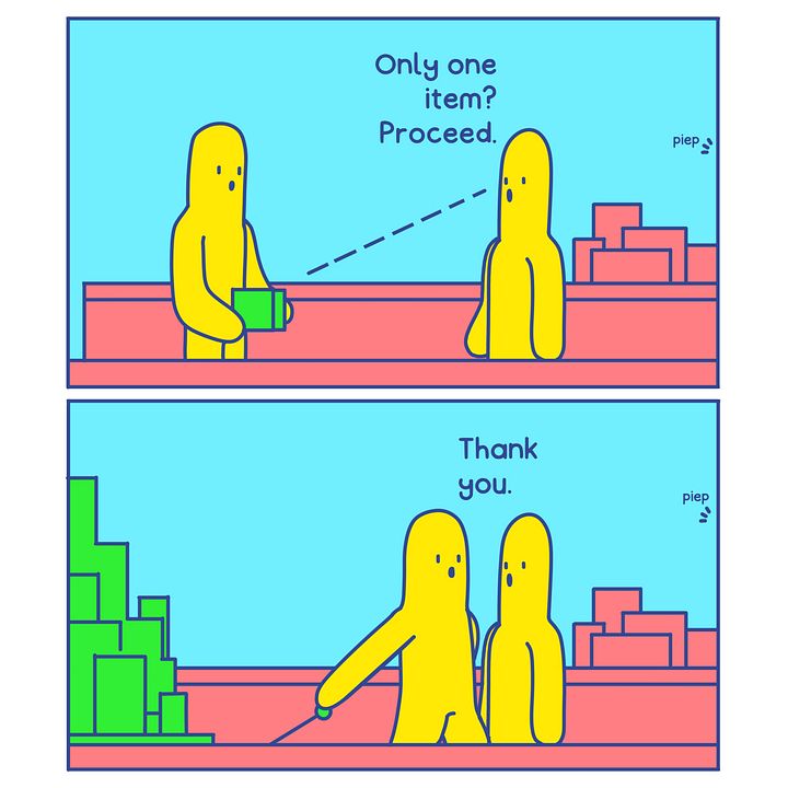 "Proceed" Comic Print product image (1)