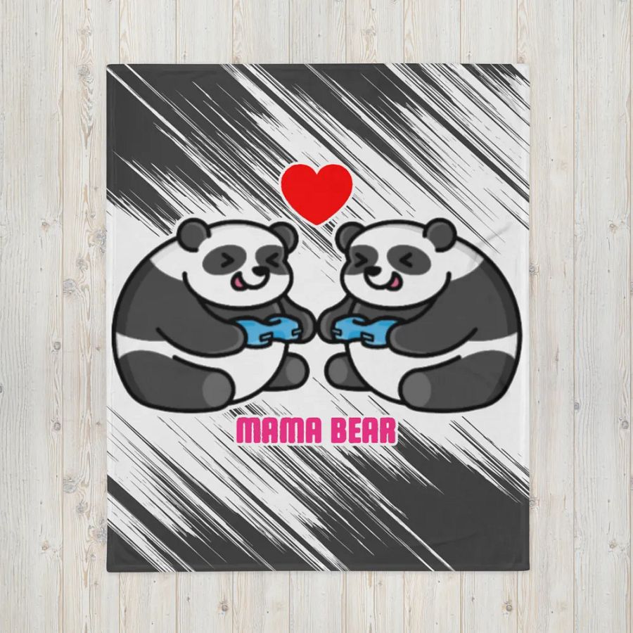 Mama Bear Throw Blanket product image (4)