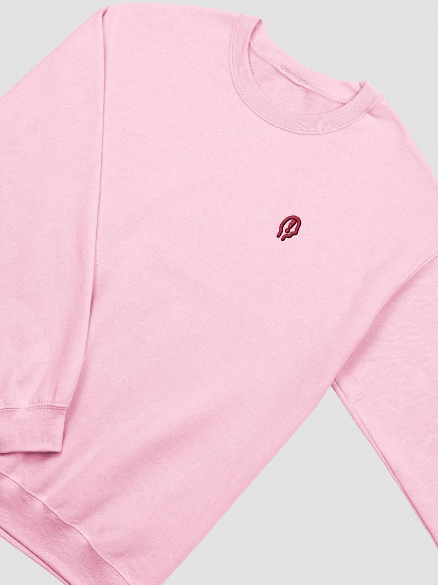 EXCLAIMING MENTALLY (L.C. rose design) embroidered crewneck product image (15)